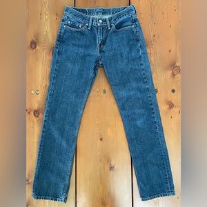 Levi's 514 Blue Straight Jeans Classic Fit